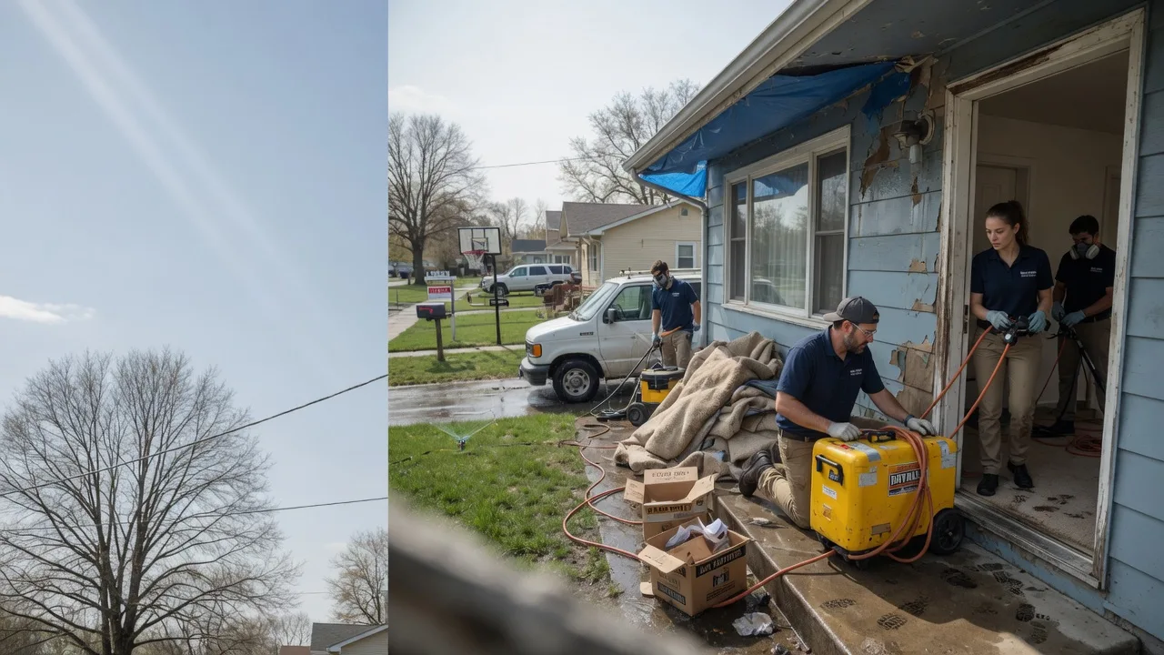 Basement Flood Cleanup in Newtown Square, PA near me